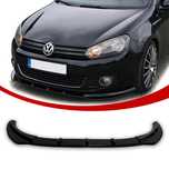 VW Golf 6 Standard Przednia Dokładka Zderzaka Splitter Lotka Czarny