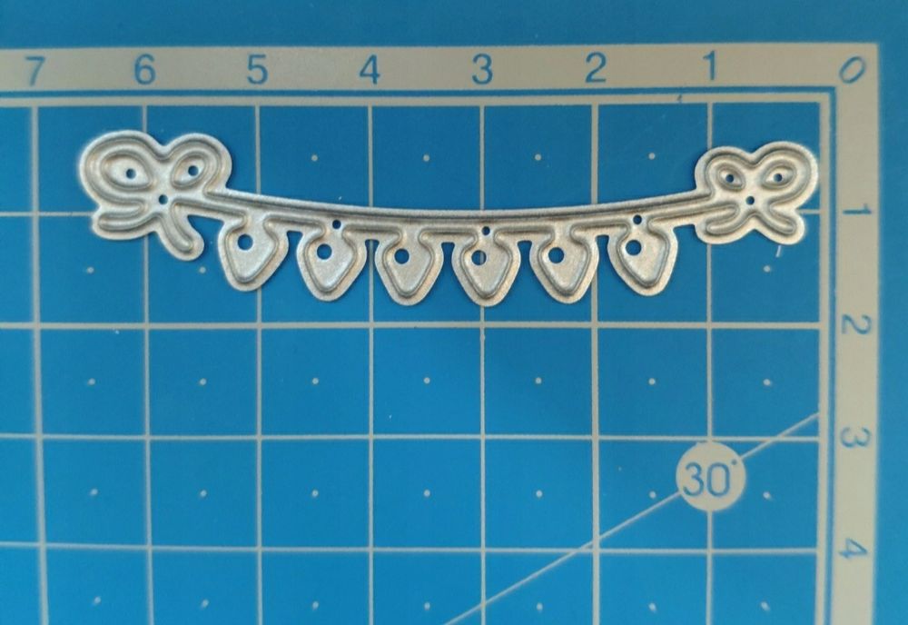 Wykrojnik girlanda scrapbooking