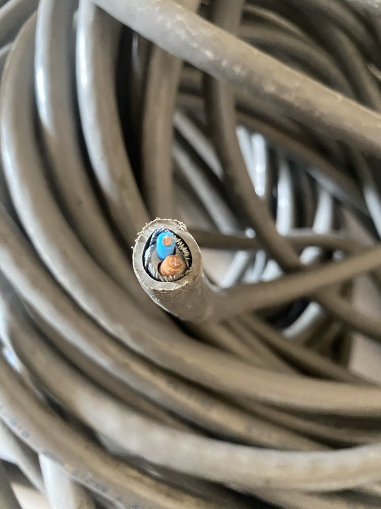 Kabel 2x2,5 + as2,5 mm2 0,6 KV kema-keur 55 mb