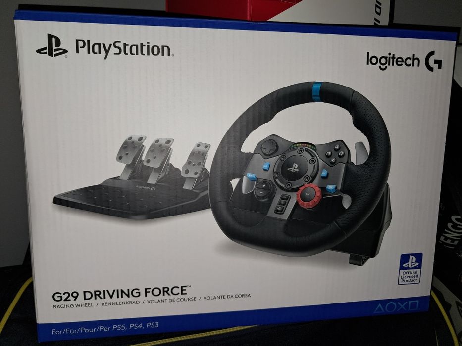 Volante + pedais G29 Driving Force Logitech