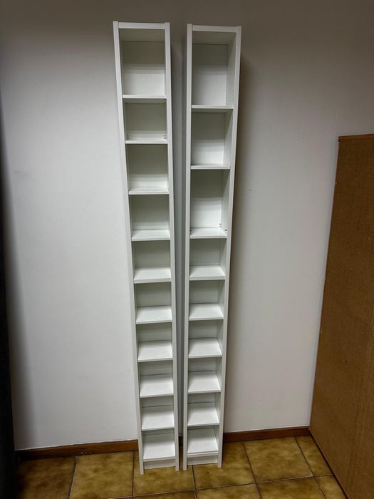 Regał Ikea Gnedby biały komplet 2 sztuki