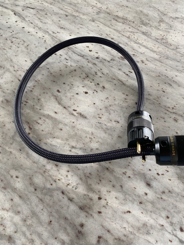 Kabel zasilajacy audio Melodika 3x 2.5 dł.0,75 m