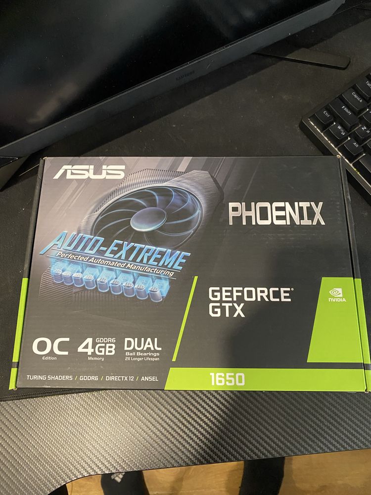 ASUS Відеокарта GeForce GTX 1650 4GB GDDR6 DUAL P EVO