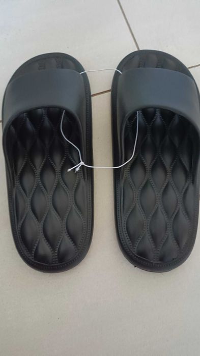Nowe klapki męskie rozmiar 43 czarne 26,5 cm