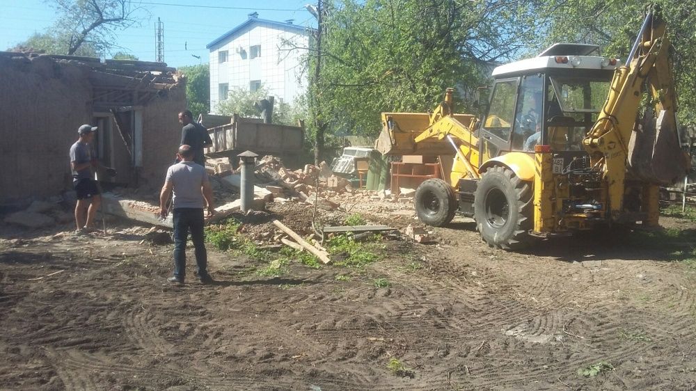 Демонтаж Домов Сараев Гаражей Стяжка Плитка