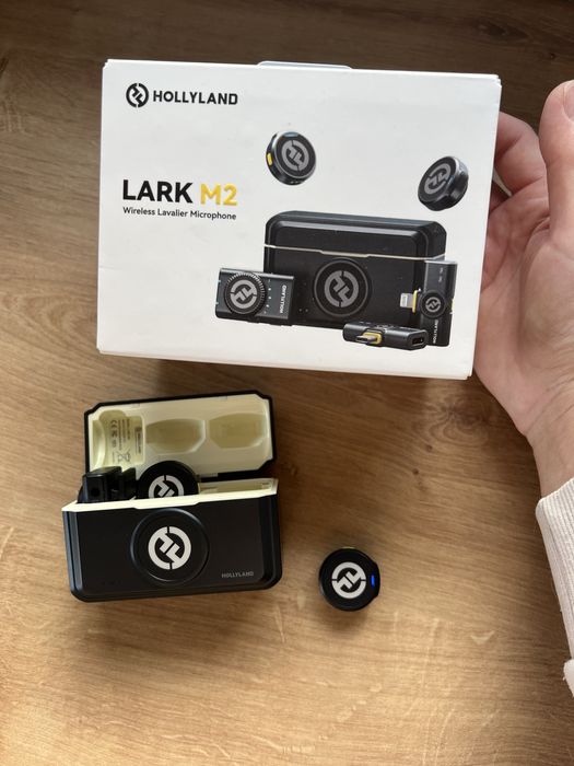 Бездротовий петличний мікрофон Hollyland Lark M2 combo