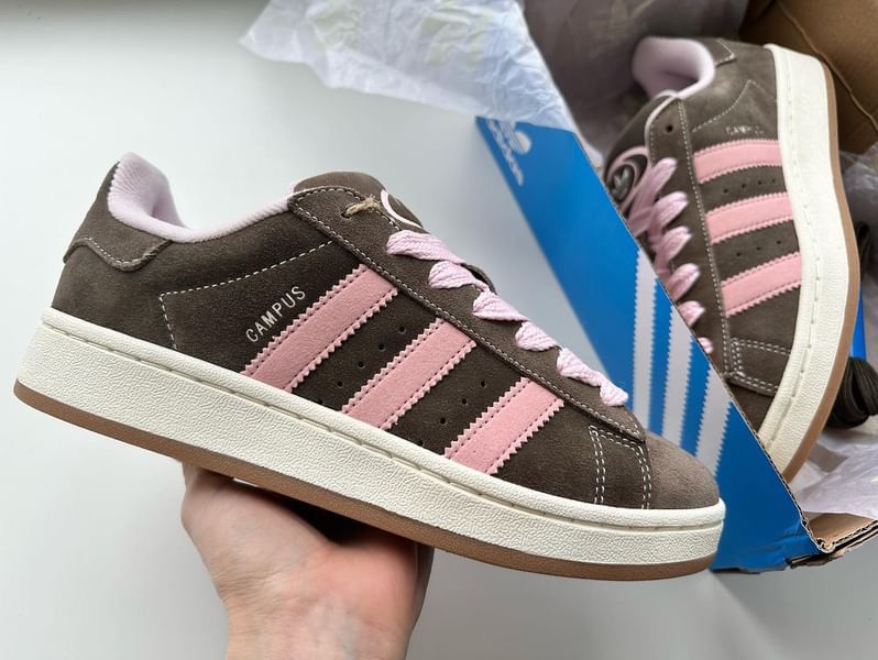 Adidas Campus 00s Dust Cargo Clear Pink HQ4569 / Адідас Кампус Рожеві