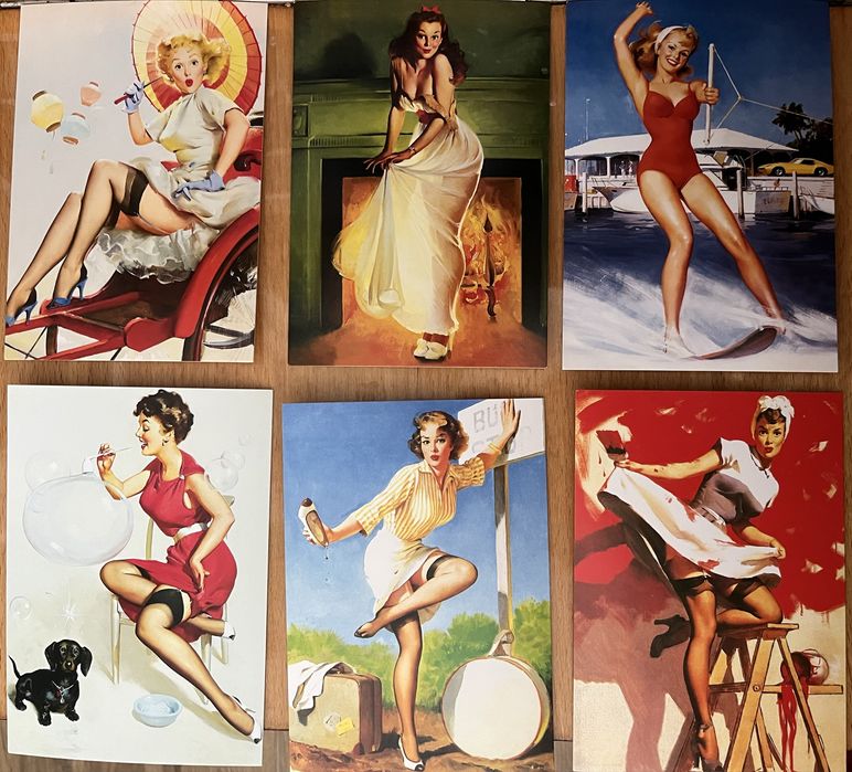 Поштові листівки Pin-up