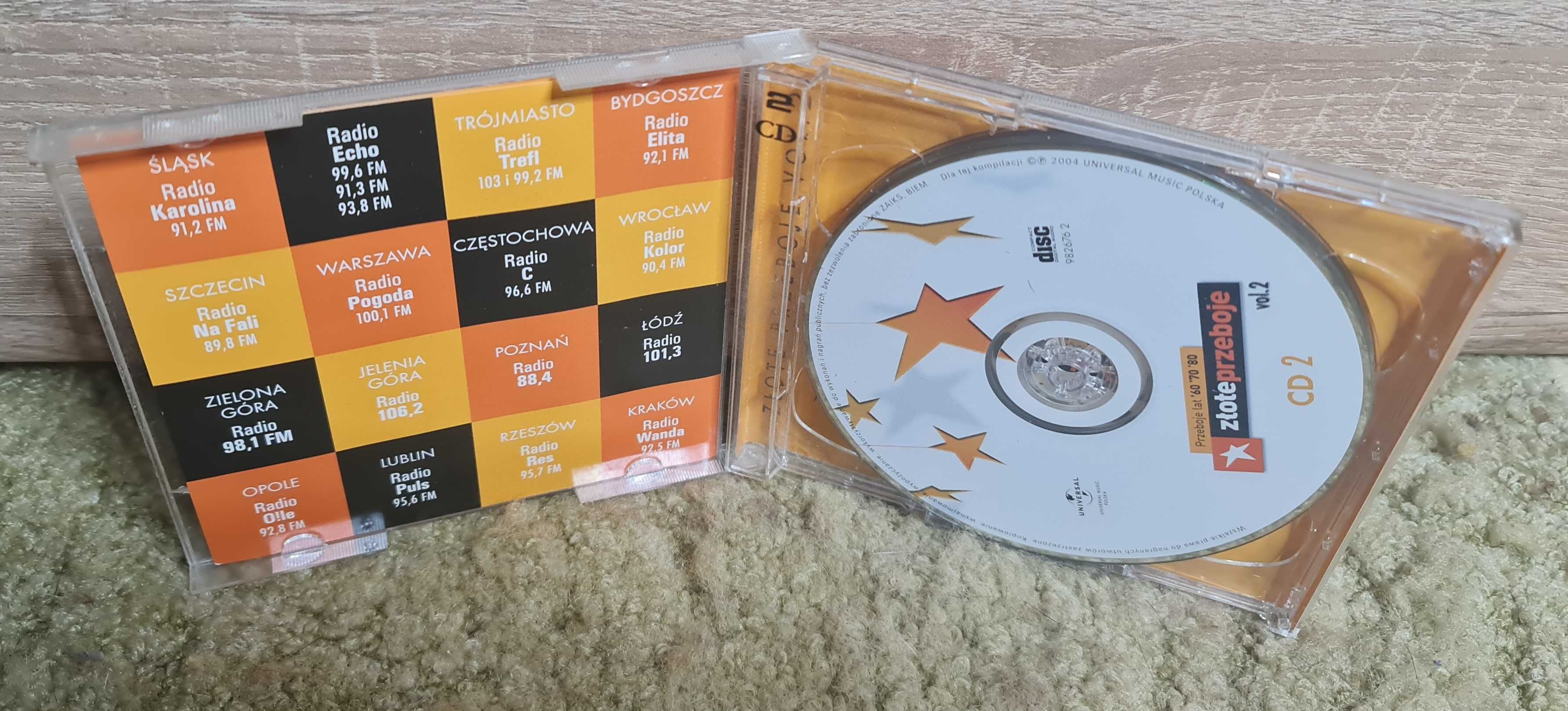 ZŁote Przeboje Lat 60,70,80 VOL.2 / DB+ / CD