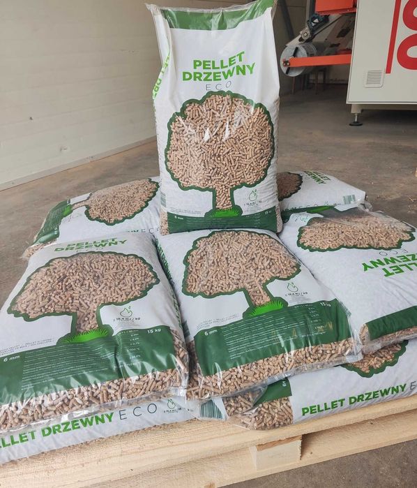 Pellet Drzewny "ECO" Iglasto/liściasty.Transport gratis