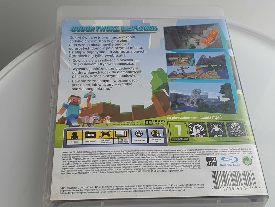 Gra PS3 Minecraft Sklep Zamiana