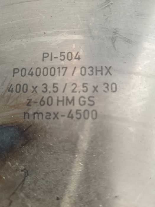 Piła tarczowa tarcza widiowa Faba