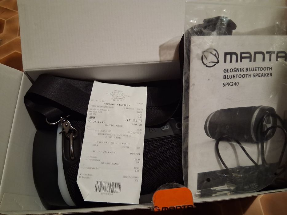 Głośnik bluetooth Manta