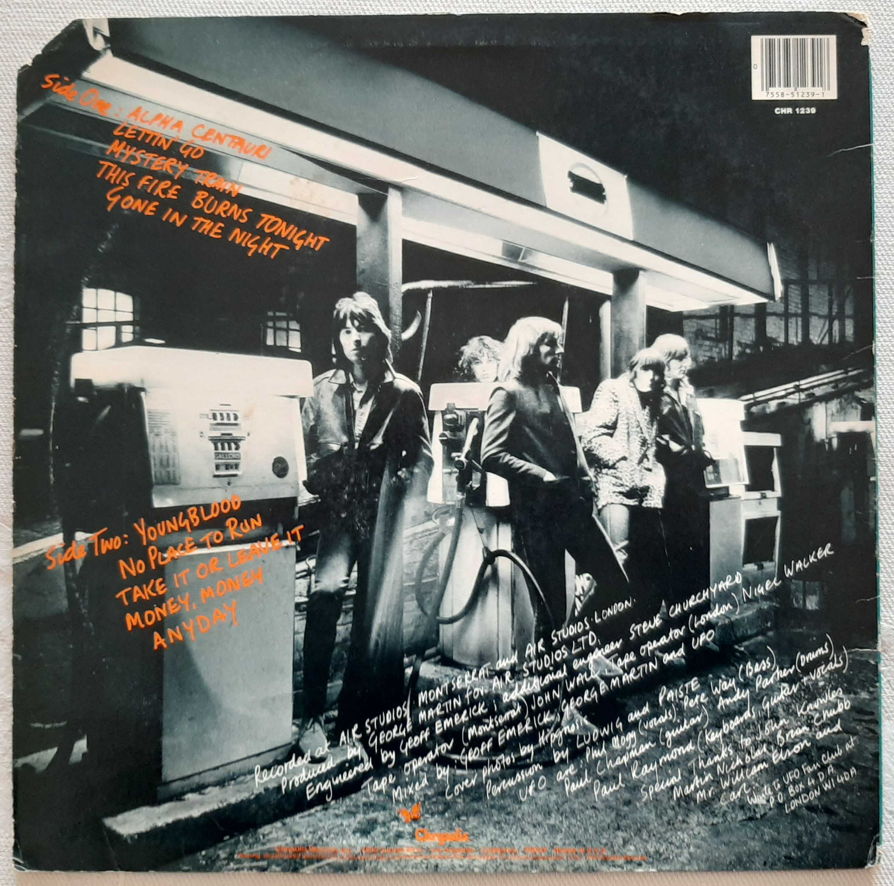 LP UFO LP No Place to Run raro disco vinil de 1980