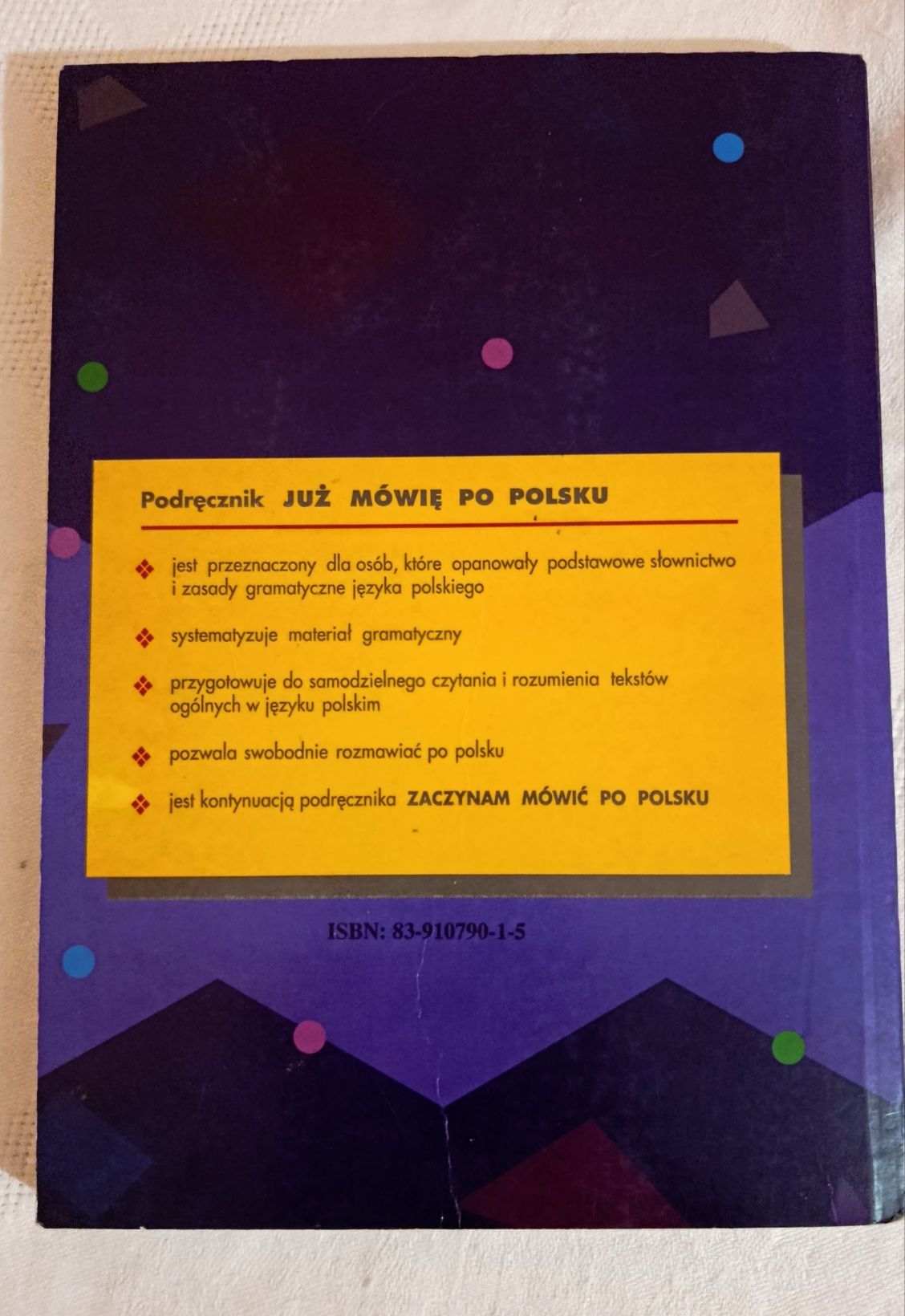 Już mówię po polsku польська мова підручник