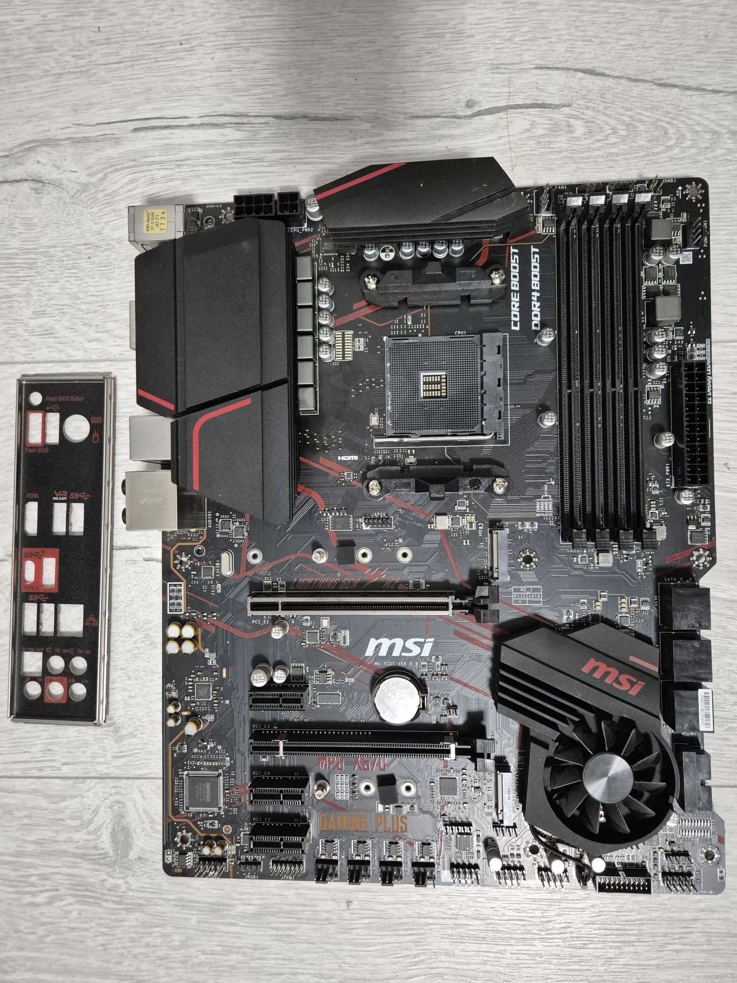 ігрова AM4 материнка MSI X570 Gaming Plus. Trade-in
