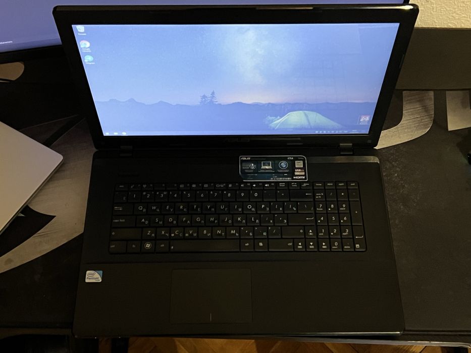 Ноутбук ASUS X75A | 17.3" | Intel B970 | 4 ГБ ОЗУ | 240 ГБ SSD|