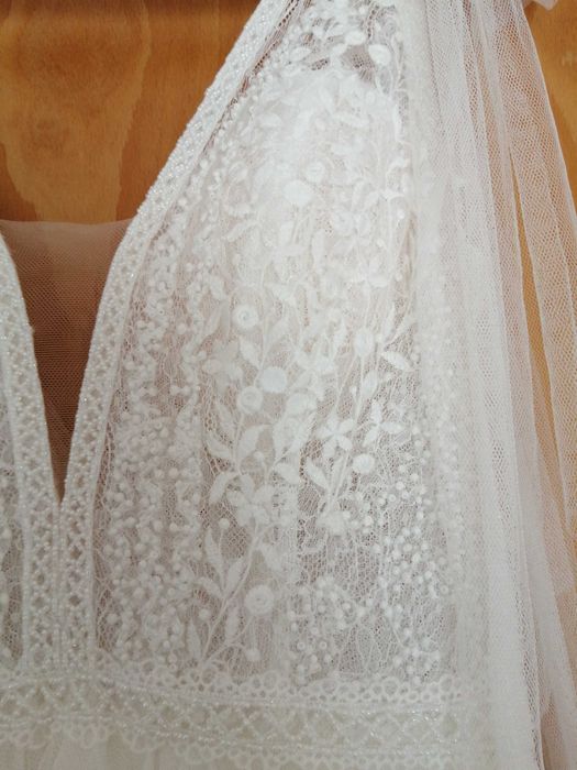 Vestido de Noiva Rosa Clará