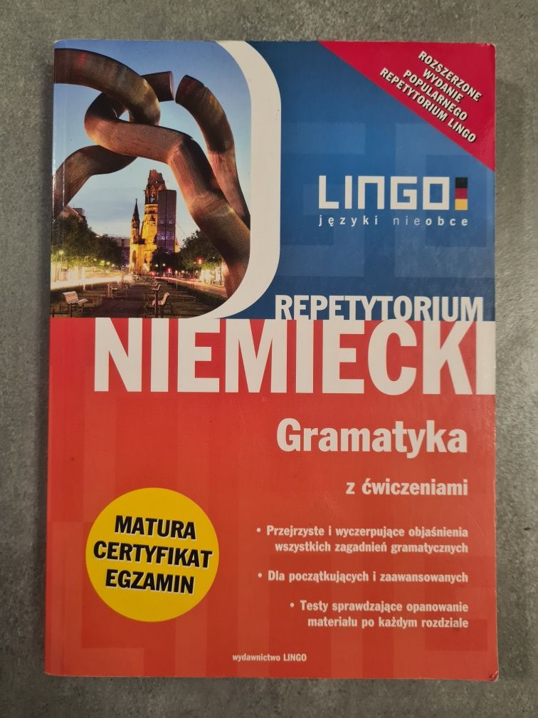 Lingo repetytorium niemiecki gramatyka z ćwiczeniami wyd. rozszerzone