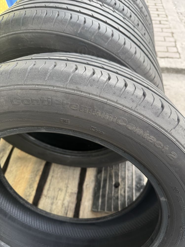 Шини Continental PremiiumContact 2 215/55R18 Літо б / у Склад Оригінал