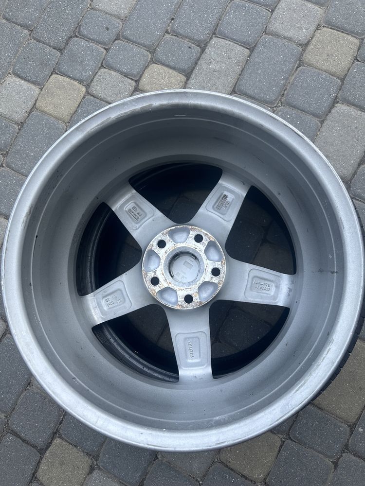 Диски вживані 4шт Dezent R17 7J 5x112 ET45 Dia 57,1