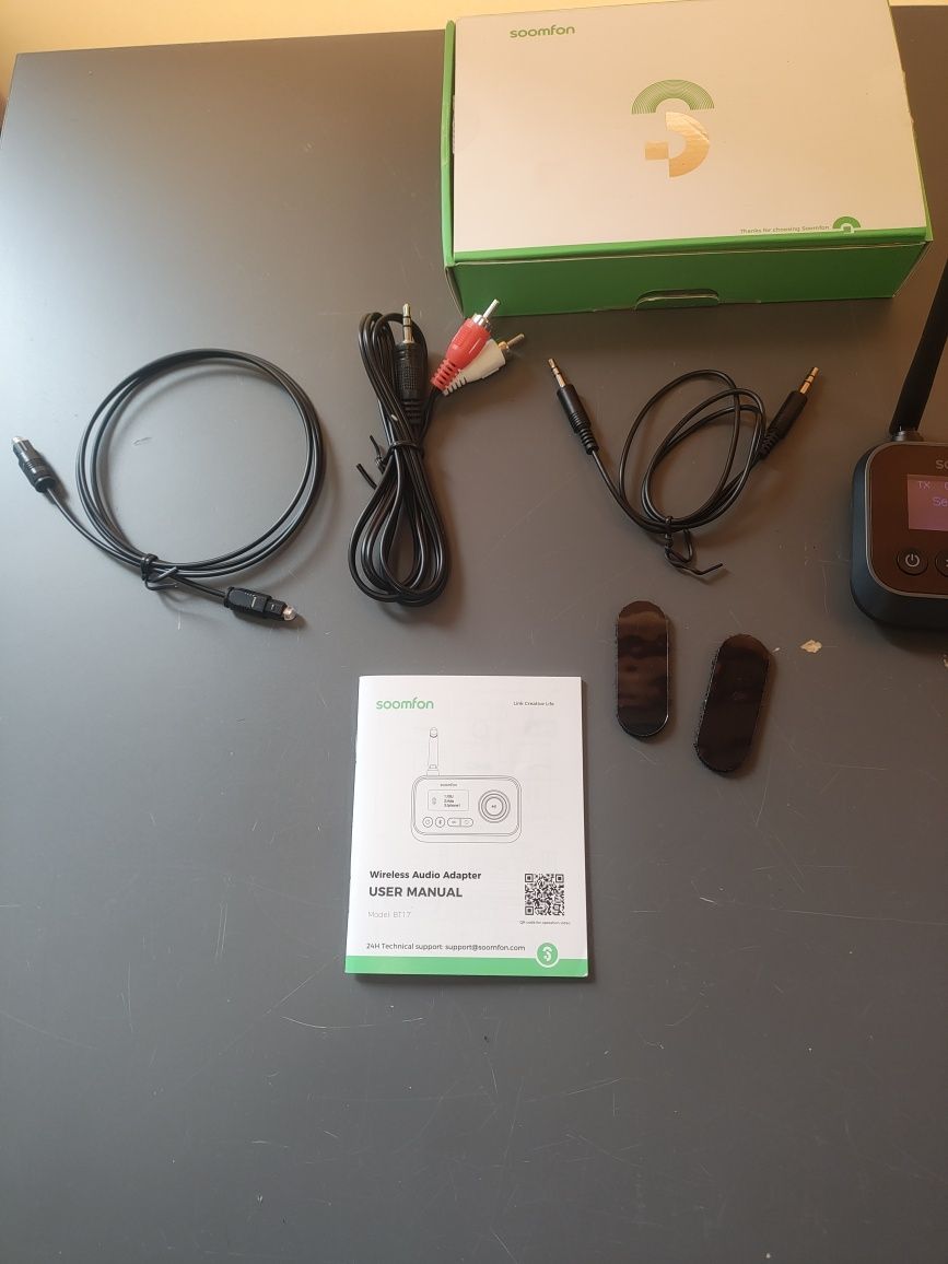 Adapter audio bluetooth 5.0 nadajnik - odbiornik