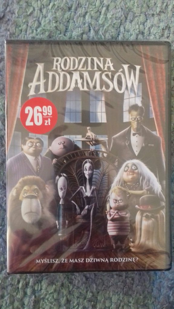 film DVD "Rodzina Addamsów "NOWY zafoliowany