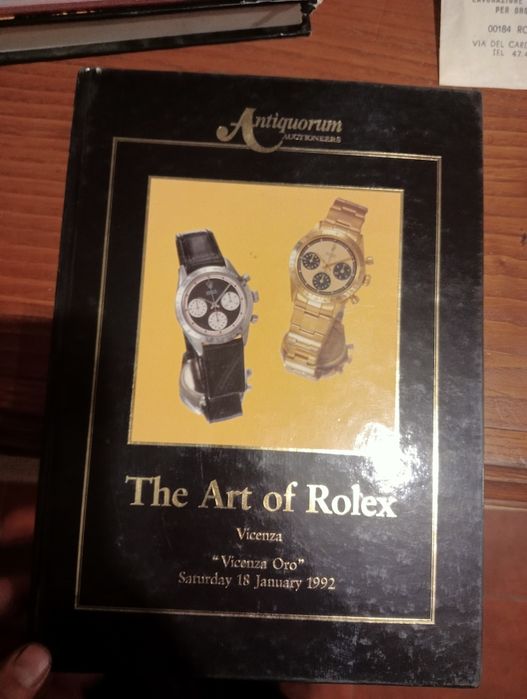Catálogo the arte of Rolex