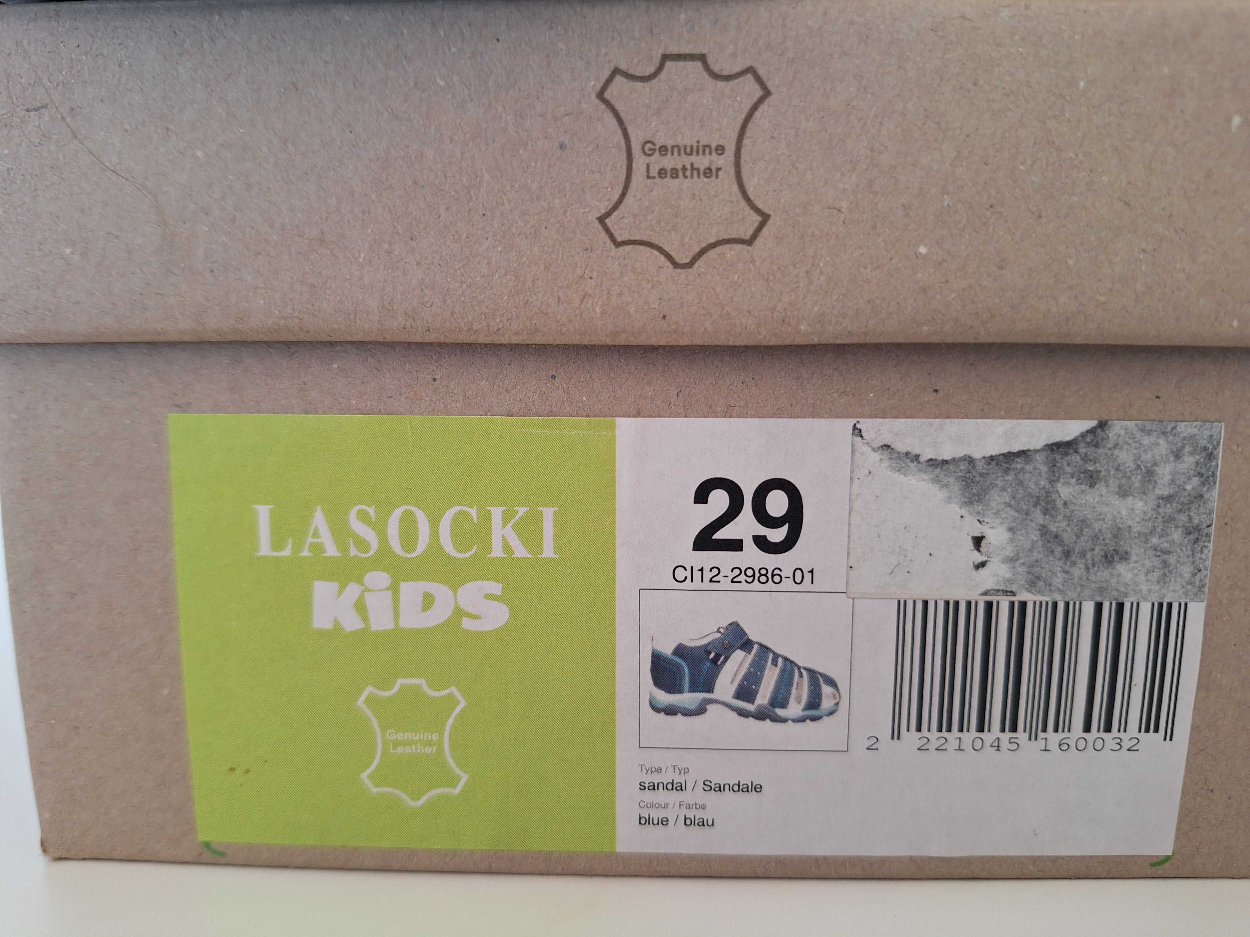 Buty dziecięce CCC Lasocki kids sandały skórzane rozmiar 29 db stanie