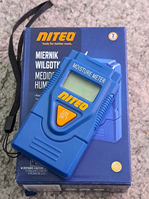 Nowy miernik wilgotnosci komplet