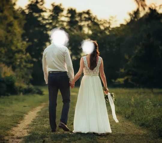 Suknia ślubna Boho