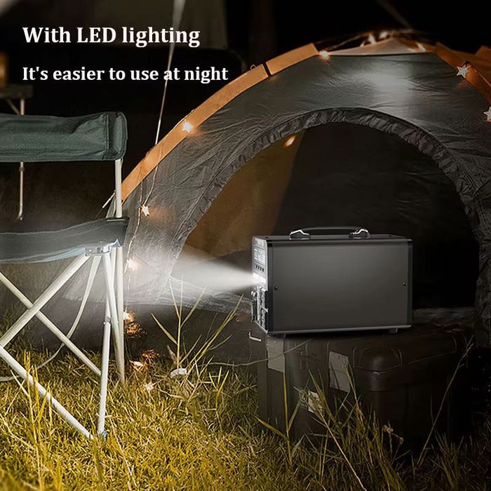 Зарядна станція 600w + сонячна батарея