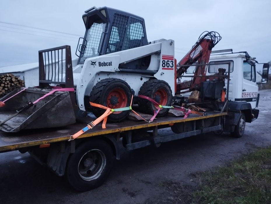 Послуги евакуатора з маніпулятором 24/7 м. Сміла та центральна Україна