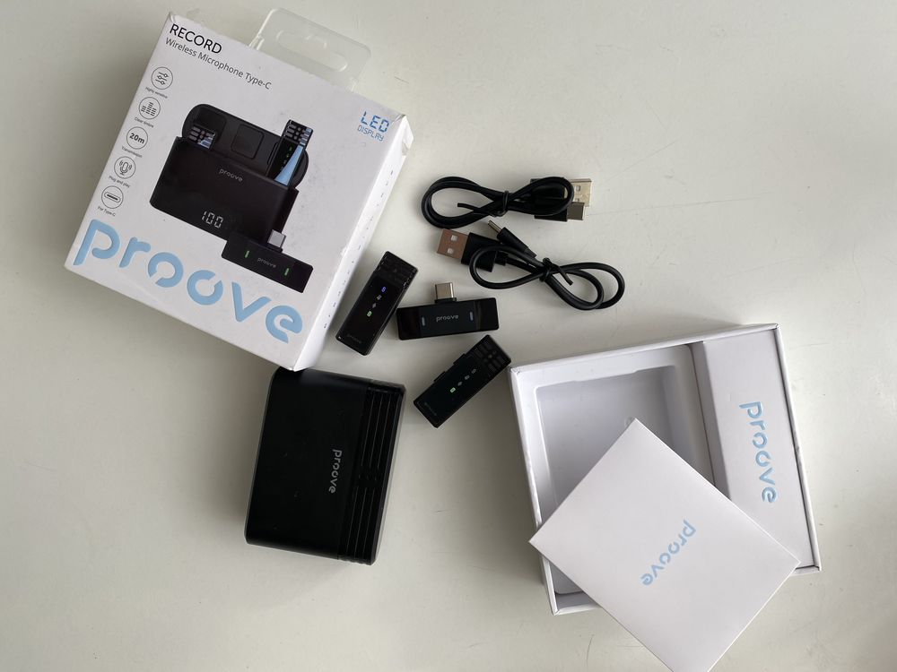 SALE!!!  Бездротовий мікрофон Proove Record Type-C порт