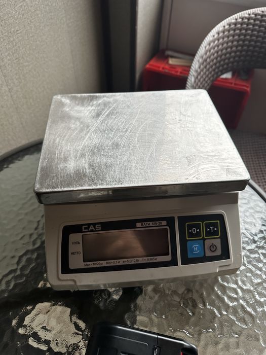 Ваги CAS SW-20 електронні настільні