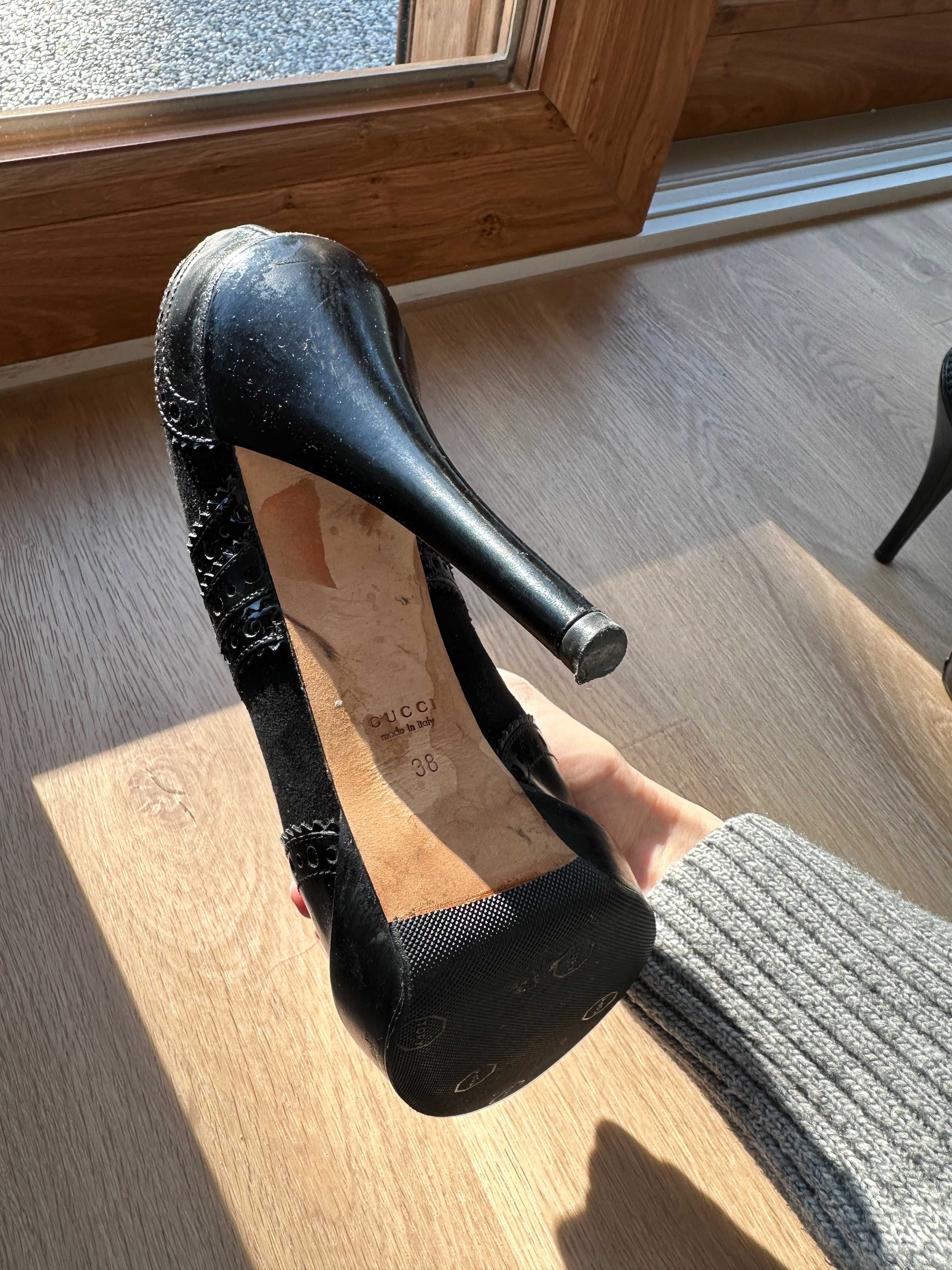 Buty botki szpilki Gucci rozm. 38