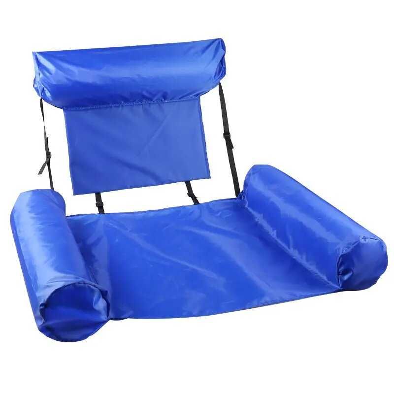 Надувне плавальне крісло ліжак матрас водний гамак пляжний для басейна