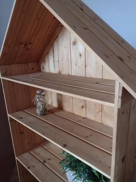 Półka regał domek na książki 160cm