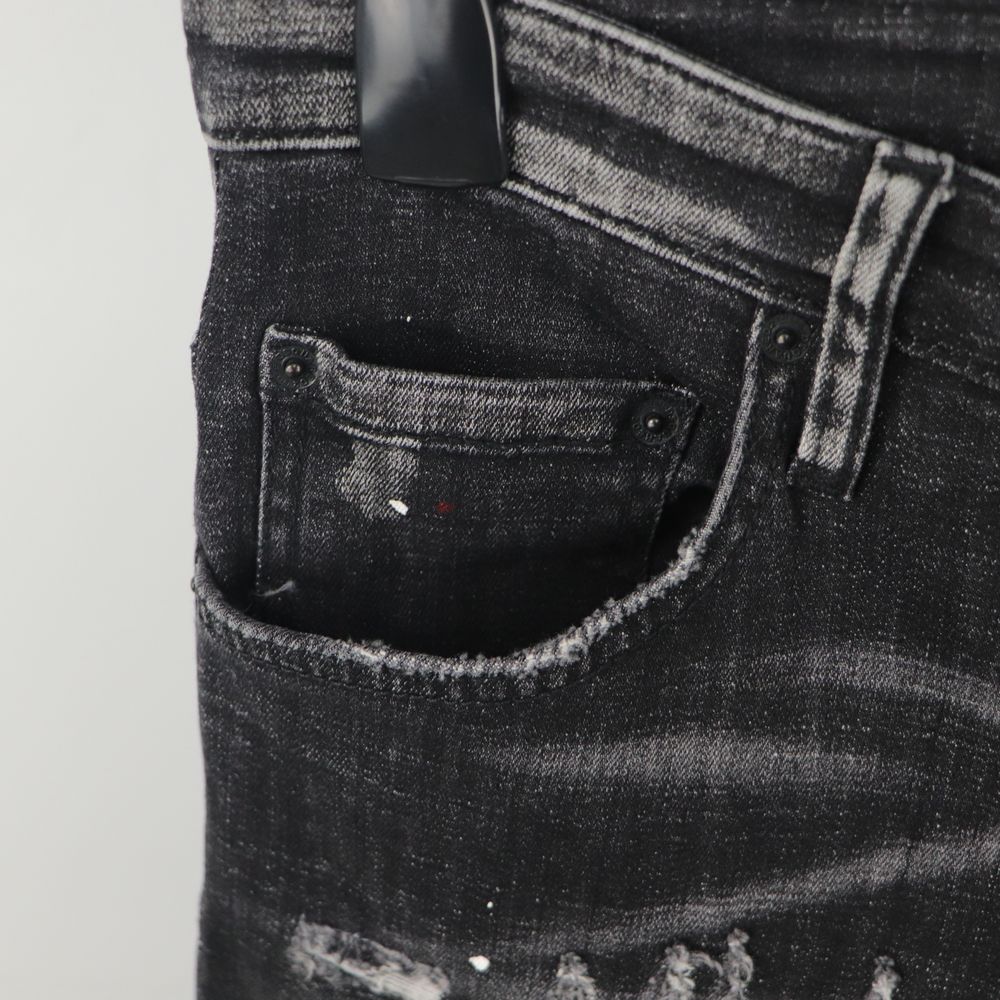 Чоловічі Джинси Dsquared2 Black Denim