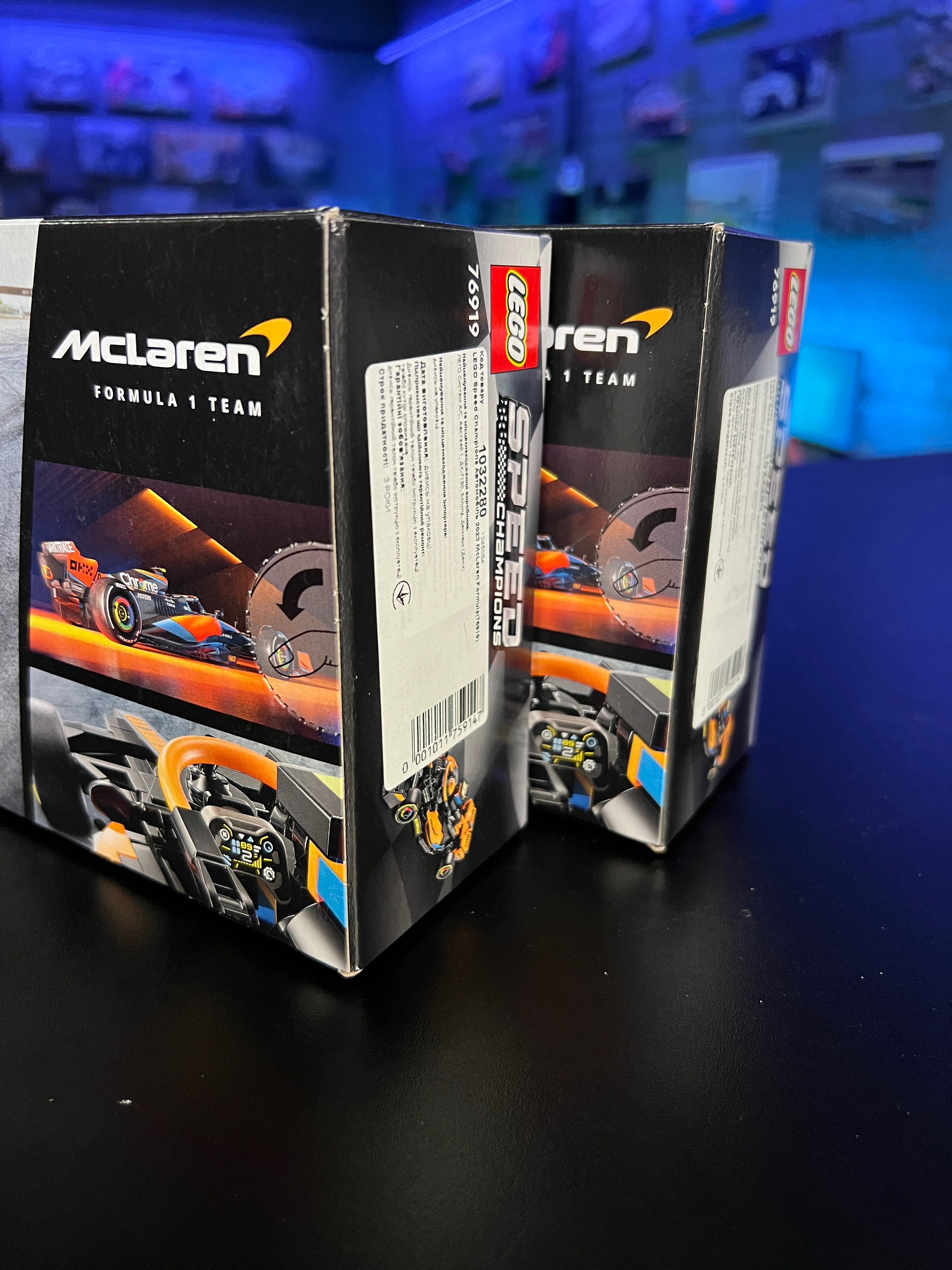 LEGO 76919 Speed Champions 2023 McLaren Formula 1 / 245 деталей F1