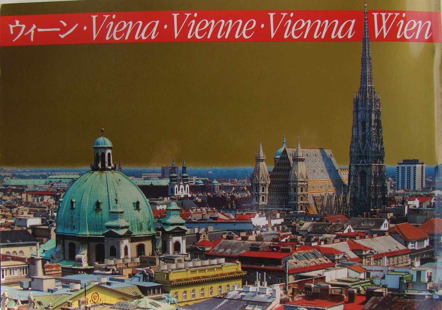WIEDEŃ Plan miasta i miniprzewodnik + Wien Souvenir - album