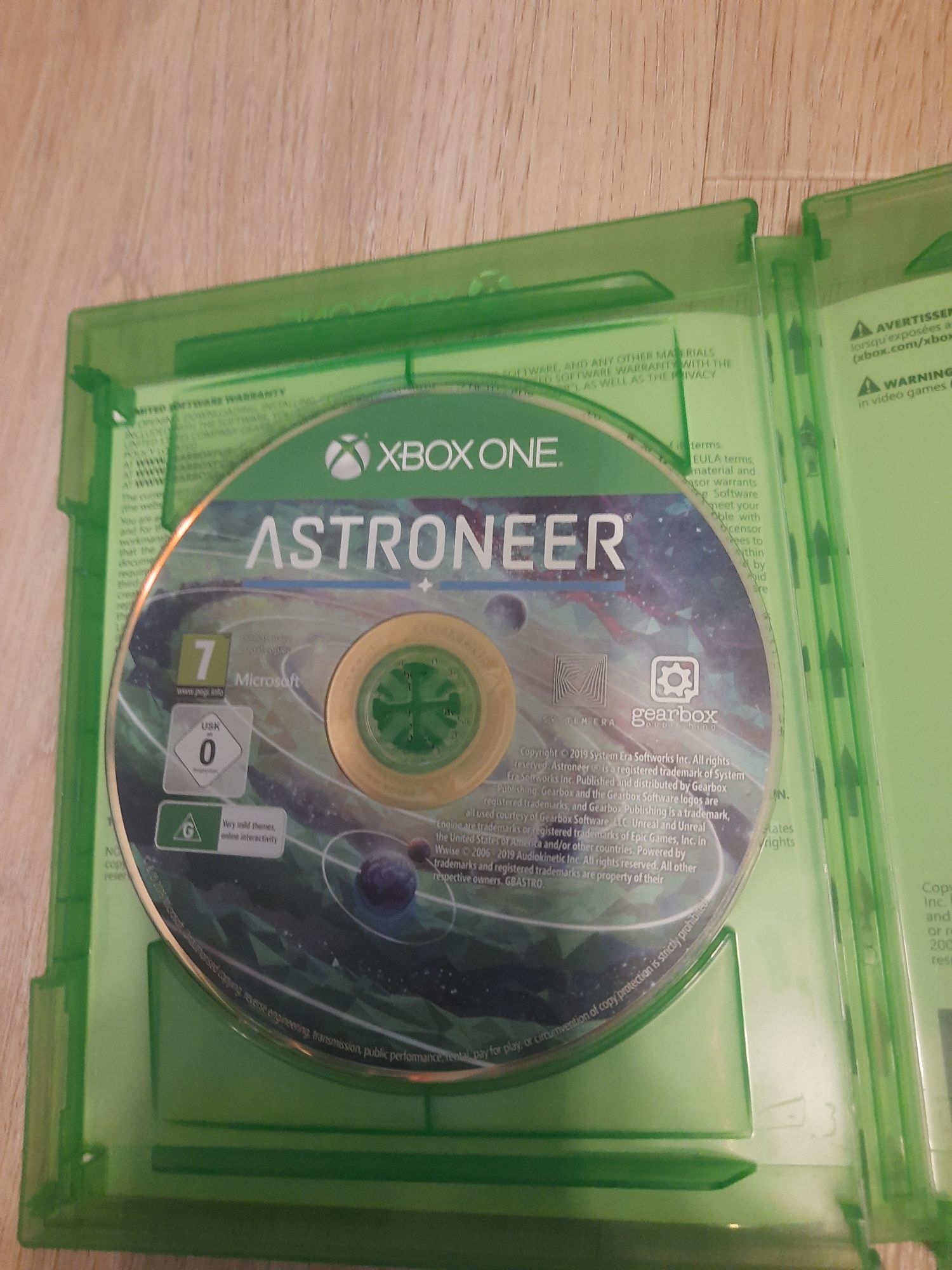 Gra astroneer na Xbox One  (Cena nie zawieta kosztów wysyłki)