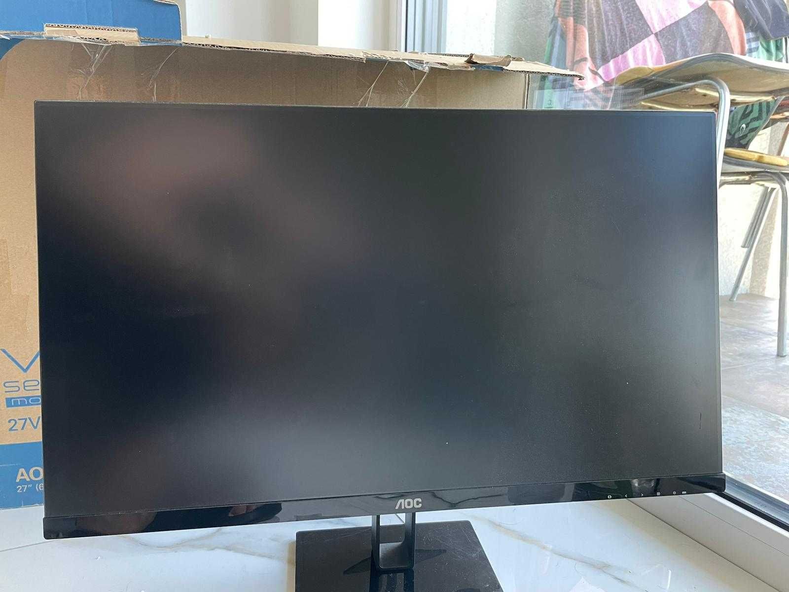 Monitor AOC 27" cali 27V2Q LED, IPS