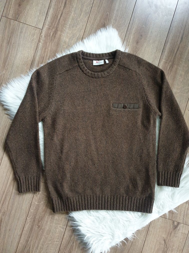 Sweter męski myśliwski Fjällräven Lada Round-neck  _M_