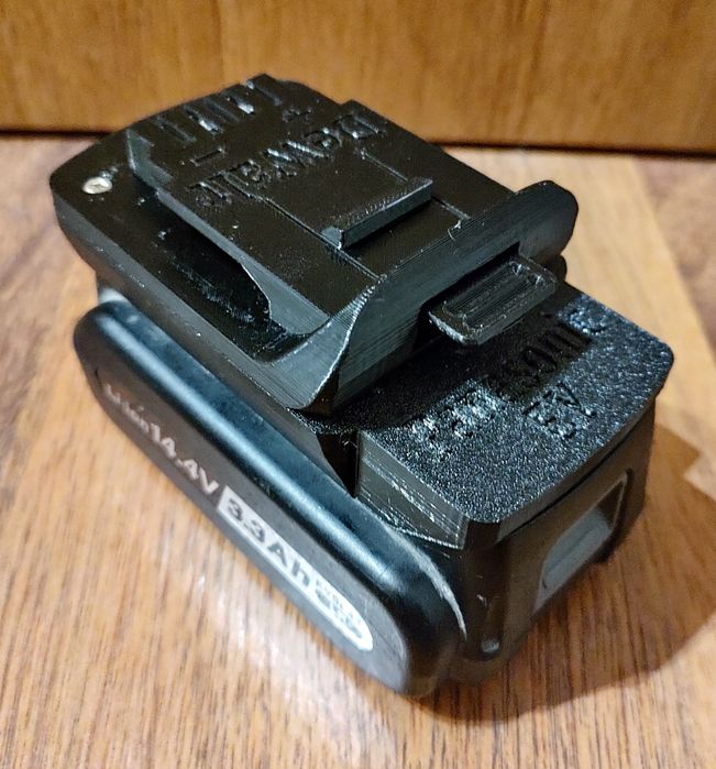 Adapter DeWalt XR18 na baterie Panasonic EY 14,4V 18V