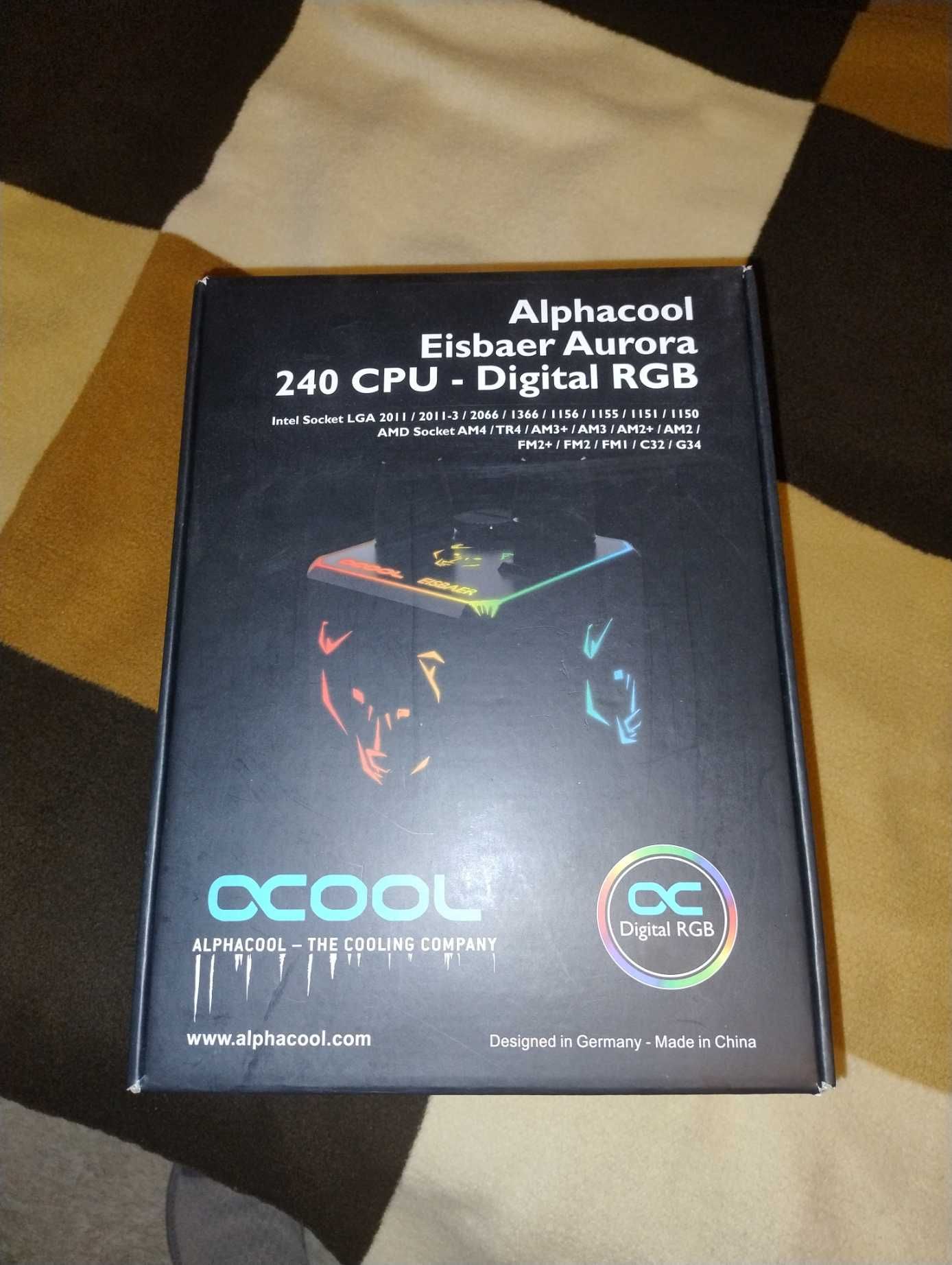 СВО/СЖО/СРО Alphacool Eisbaer Aurora Full copper240