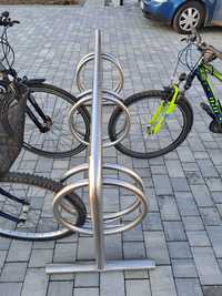 stojak rowerowy, stojak na rowery ze stali nierdzewnej  3 lub 6 rower