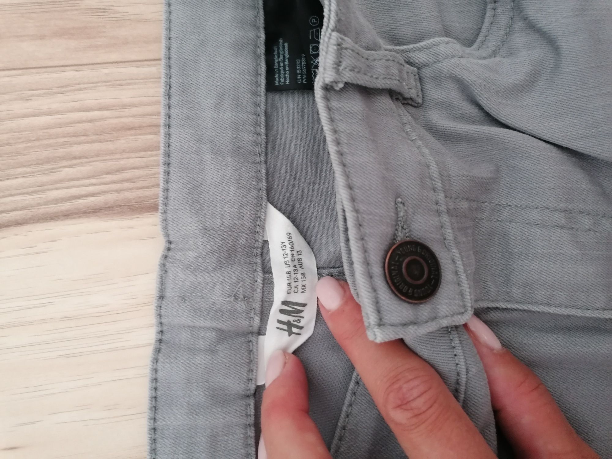 Szorty jeansowe chłopięce H&M rozm. 158