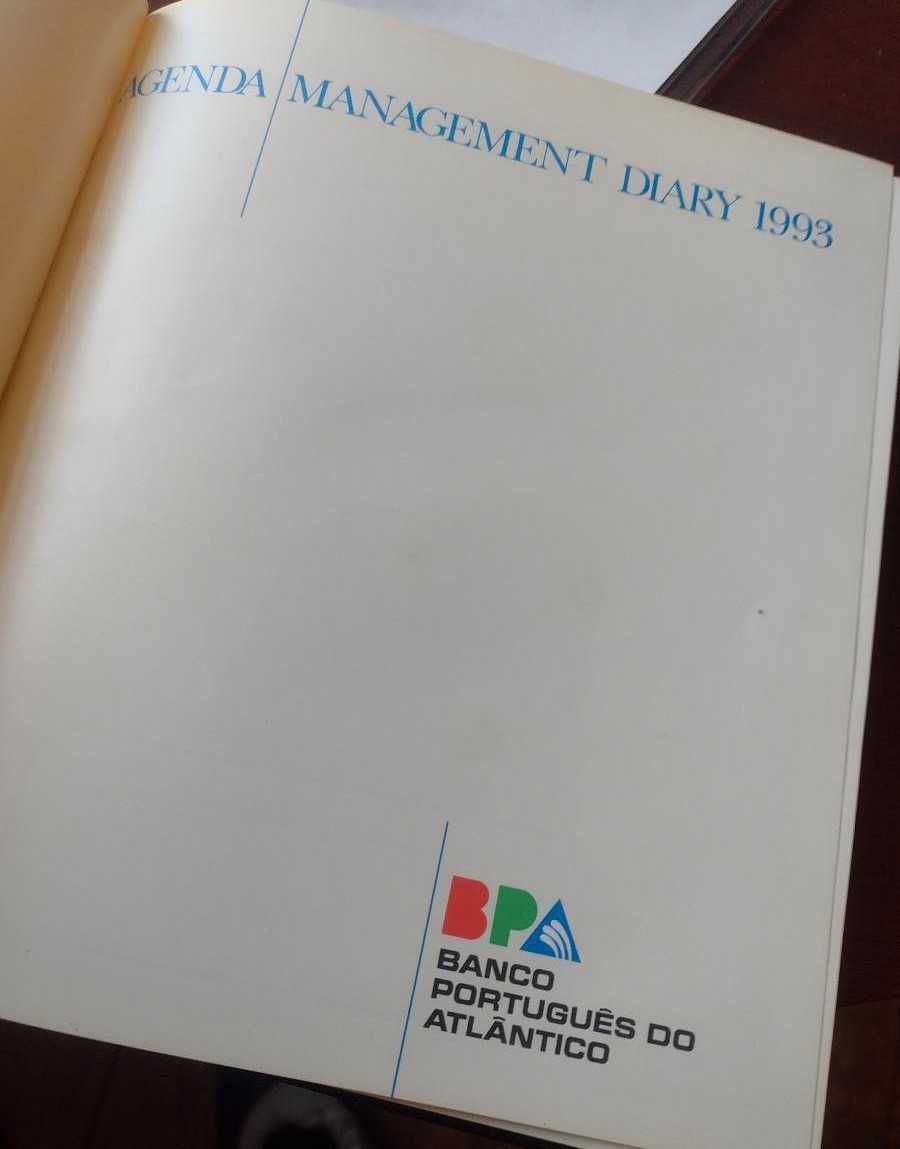 Agenda Diário Banco BPA 1993