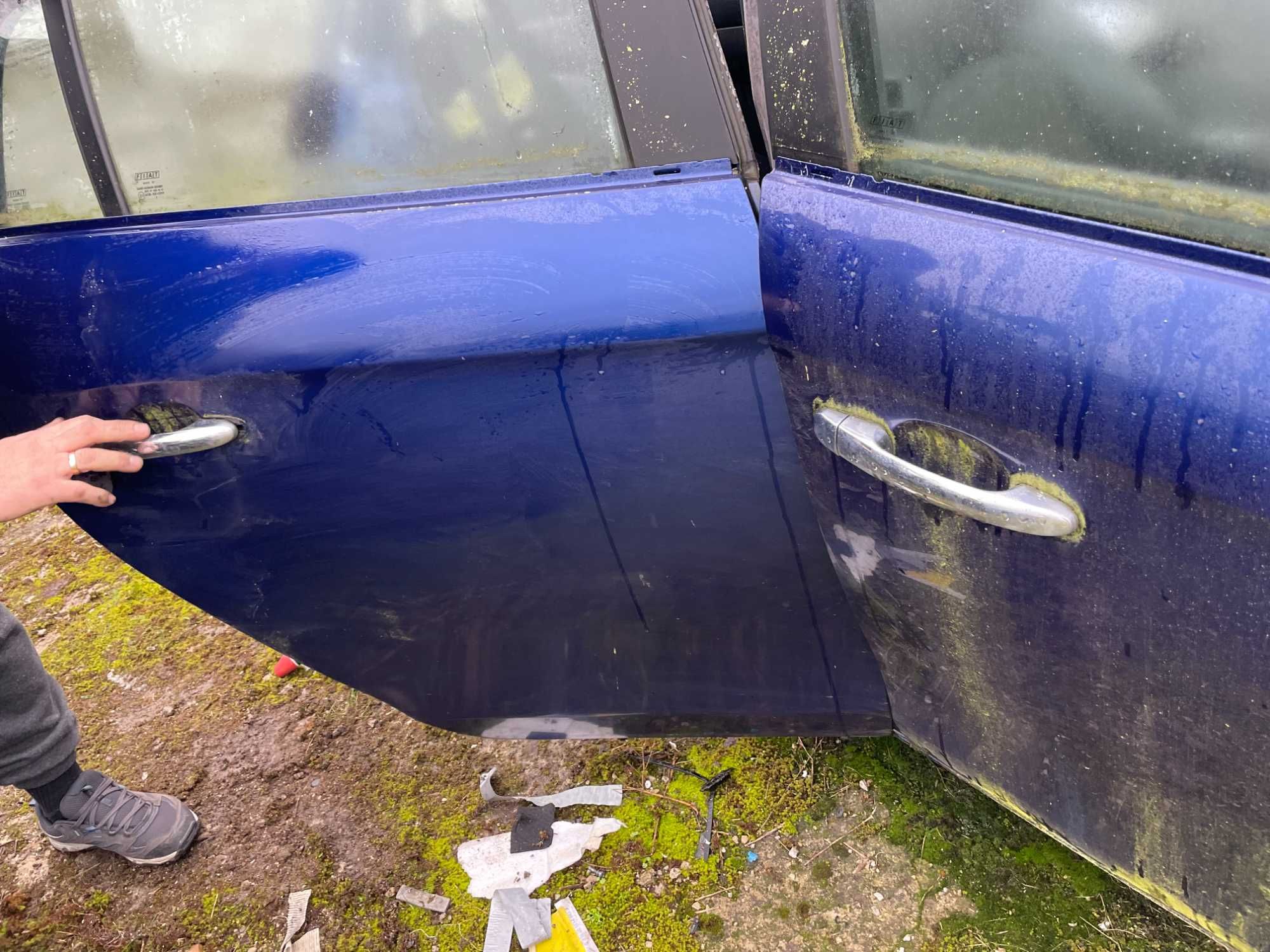 FIAT BRAVO II 2 Klamka klamki drzwi chrom chromowane stan bdb